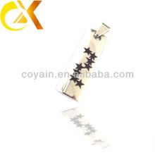 china alibaba Stainless Steel Jewelry men's pendant, custom stars pendant